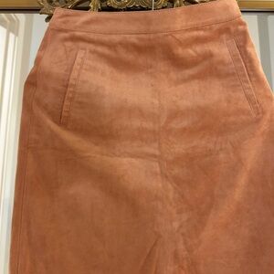 BCBGMaxAzria Pink-Tan Pencil Skirt